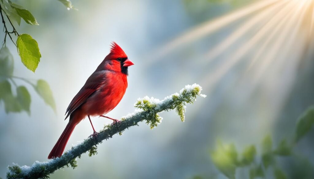 red cardinal spiritual significance