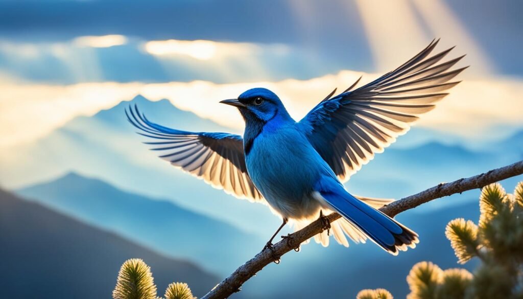 blue bird symbolism