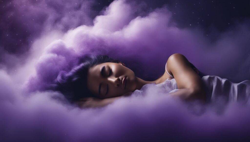 psychological analysis of dreaming of purple