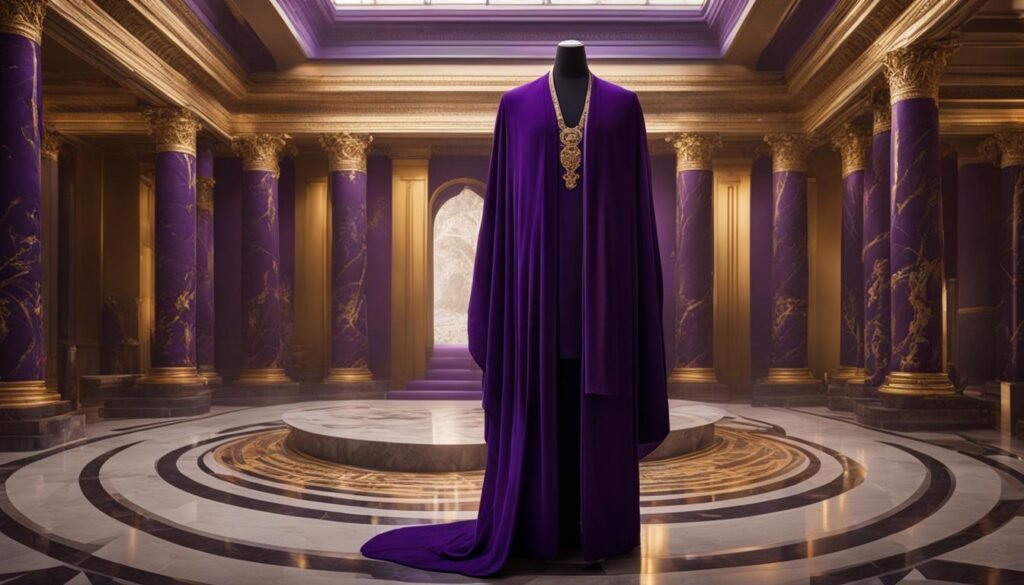 symbolism of purple in history