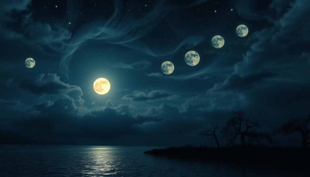 Lunar symbolism in dreams