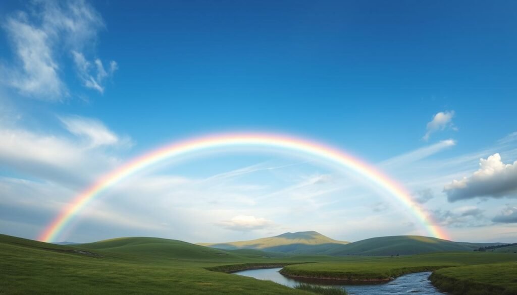 spiritual meaning of rainbows in dreams